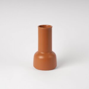 Cinnamon Ceramic Water Carafe - Rounded Bottle Silhouette
